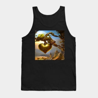 Heart of gold Tank Top